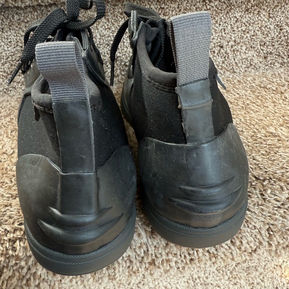 Bogs Men's Black Winter Quinn Rubber Rain Boots - - Picture 4 of 15